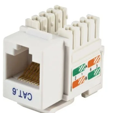 Conector Rj45 Cat5/Cat6 - Femea