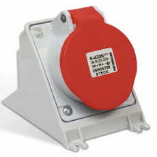 Tomada Ind. Femea 380V Embutir Ip44 E Ip67
